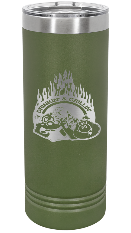 D&G - Old School - Skinny Tumbler