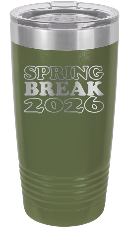 Spring Break Tumbler and Stemless - Spring Break 2026