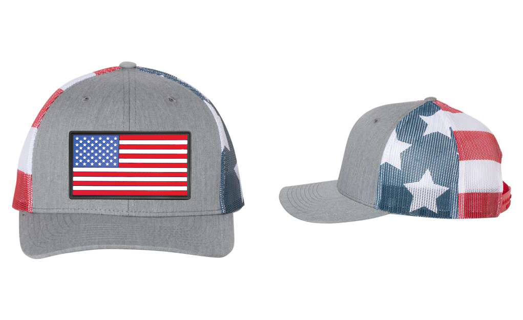 American Flag Patch Hat