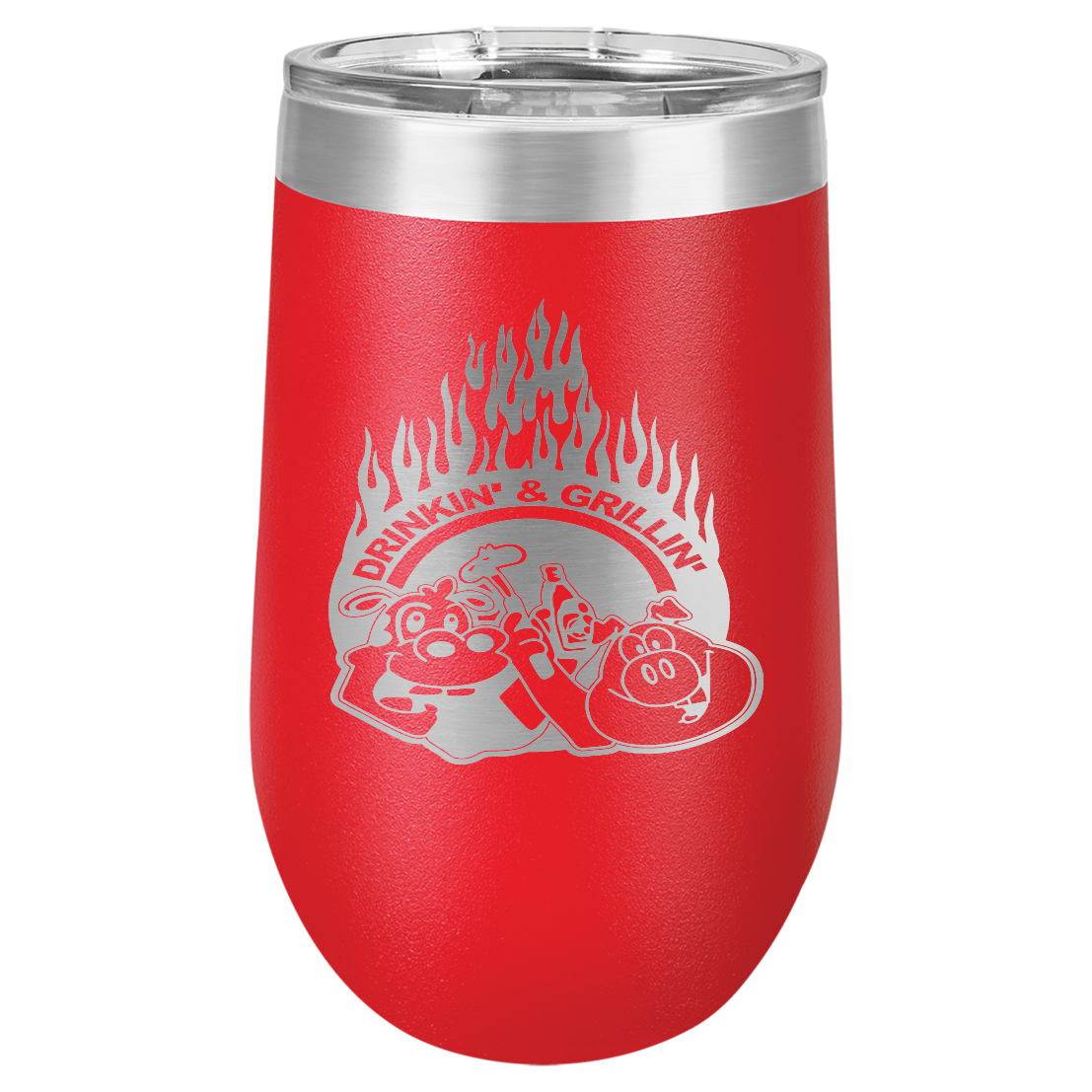 D&G - Old School - Stemless Wine Tumbler