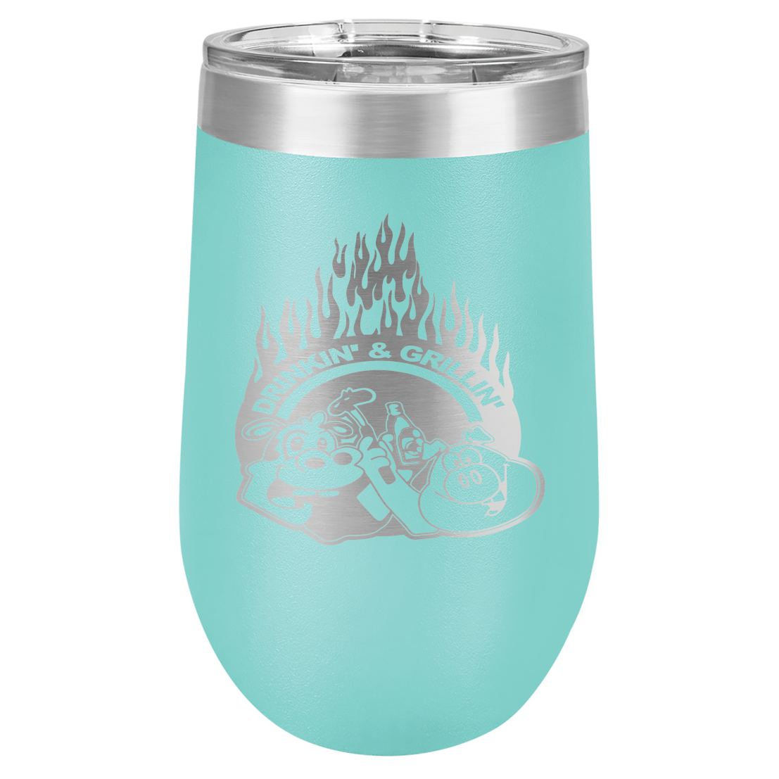 D&G - Old School - Stemless Wine Tumbler