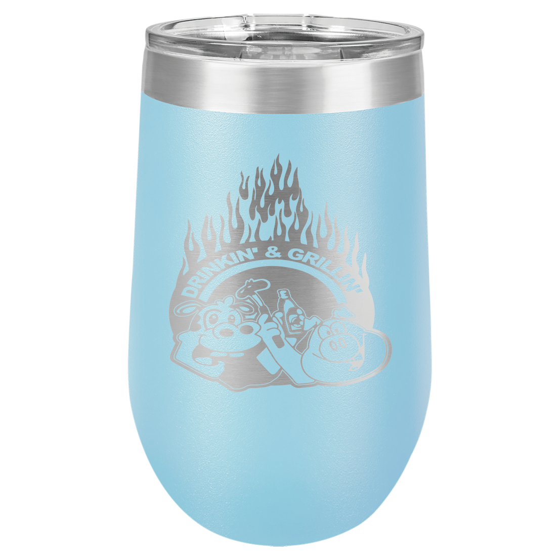 D&G - Old School - Stemless Wine Tumbler