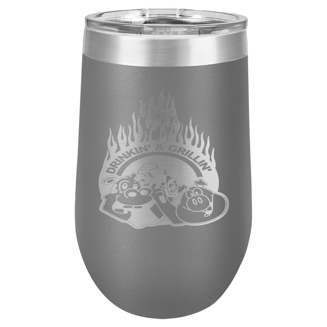 D&G - Old School - Stemless Wine Tumbler