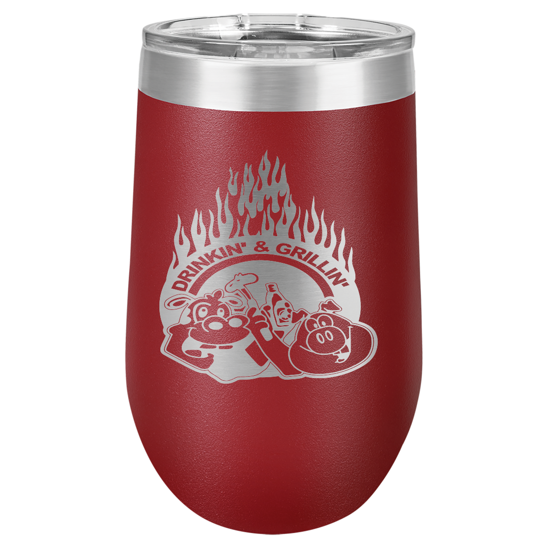 D&G - Old School - Stemless Wine Tumbler