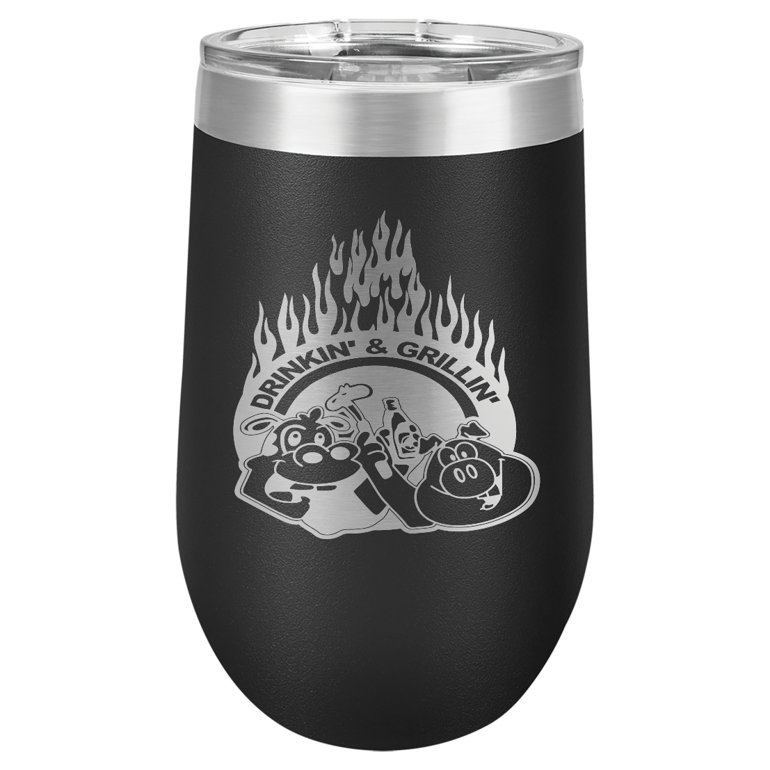 D&G - Old School - Stemless Wine Tumbler