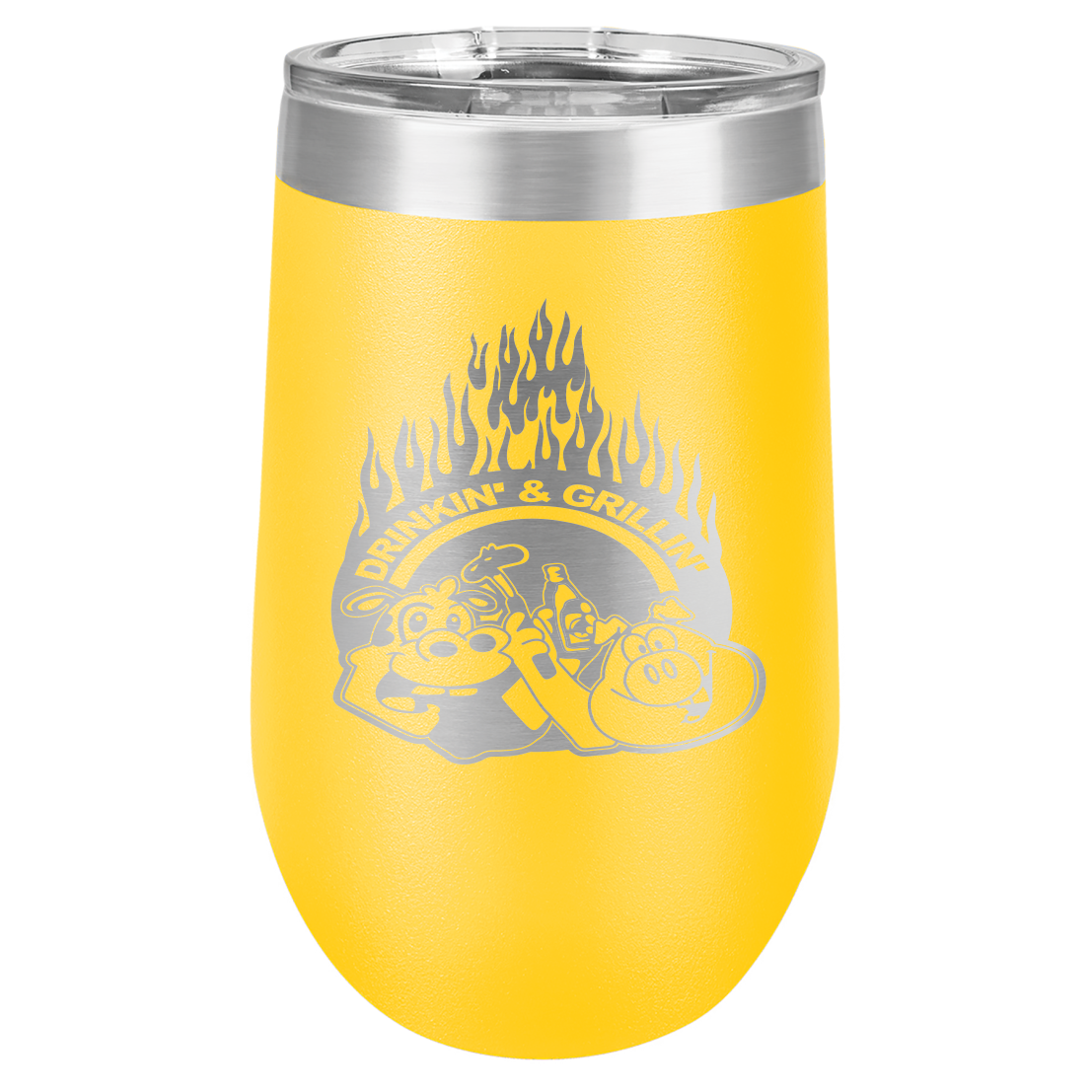 D&G - Old School - Stemless Wine Tumbler