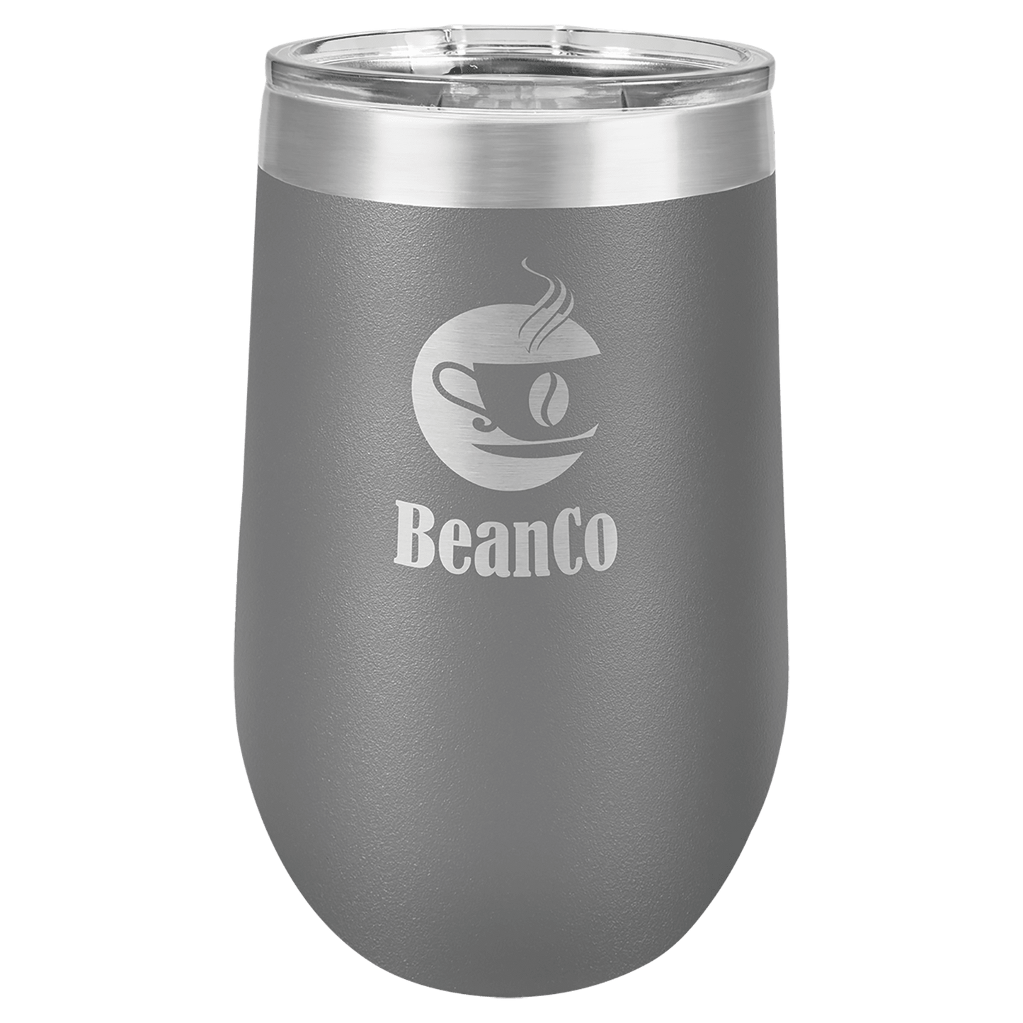 Polar Camel 16 oz. Stemless Tumbler with Lid