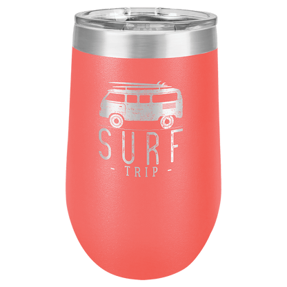 Polar Camel 16 oz. Stemless Tumbler with Lid