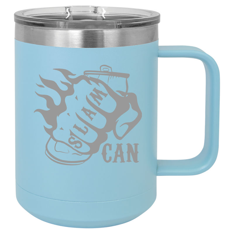 SlamCan Nation - Travel Mugs — listing image for 15oz, Light Blue options