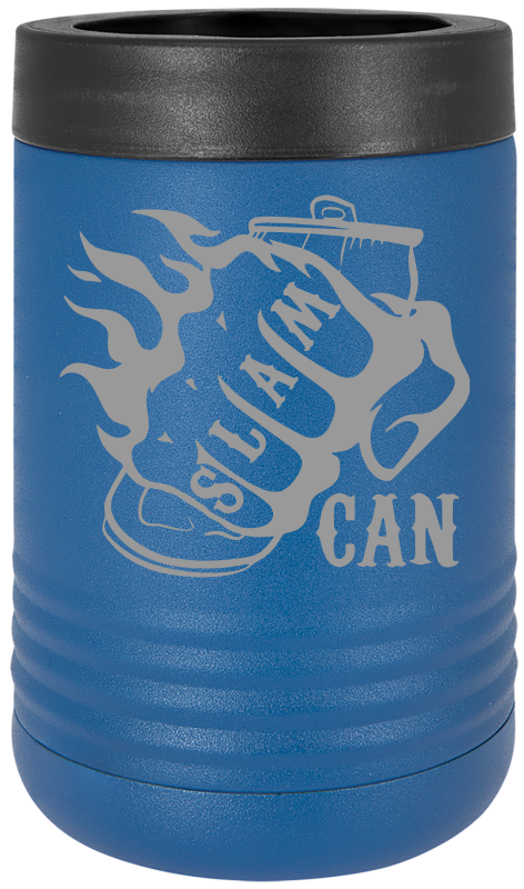 SlamCan Nation - Hard Sided Koozies — listing image for Standard (12oz Can), Royal Blue options