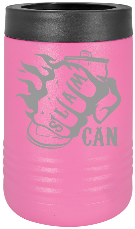 SlamCan Nation - Hard Sided Koozies — listing image for Standard (12oz Can), Pink options