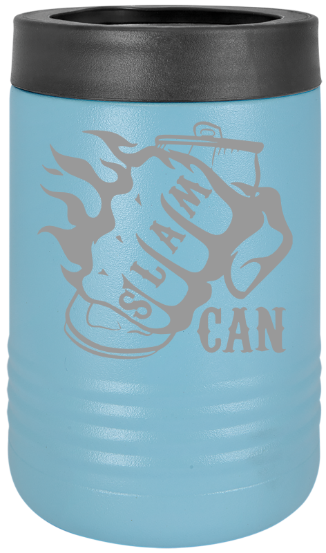 SlamCan Nation - Hard Sided Koozies — listing image for Standard (12oz Can), Light Blue options
