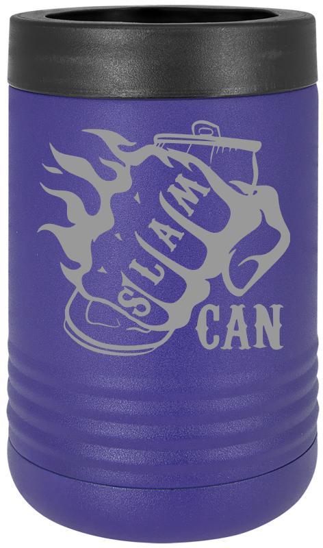 SlamCan Nation - Hard Sided Koozies — listing image for Standard (12oz Can), Purple options