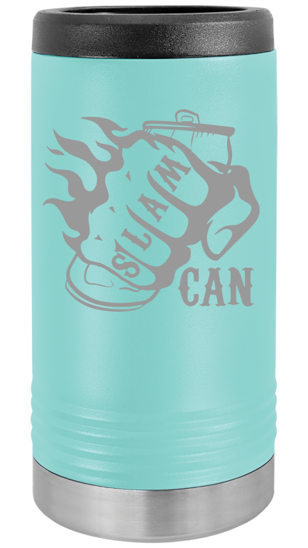 SlamCan Nation - Hard Sided Koozies — listing image for Slim (Redbull / Ultra), Teal options
