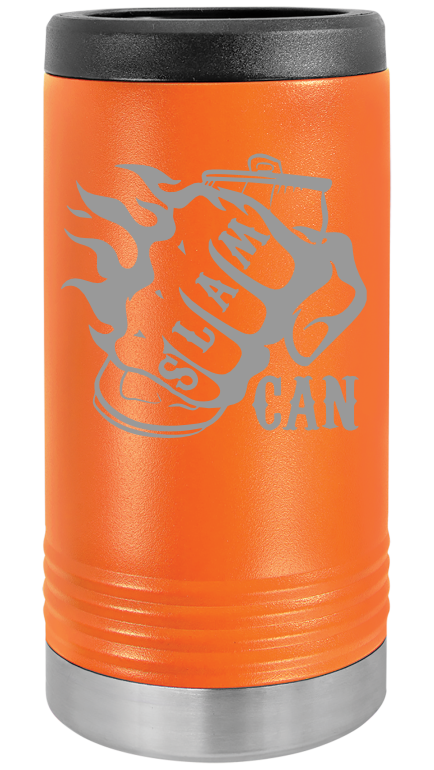 SlamCan Nation - Hard Sided Koozies — listing image for Slim (Redbull / Ultra), Orange options