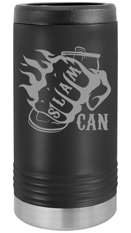 SlamCan Nation - Hard Sided Koozies — listing image for Slim (Redbull / Ultra), Black options