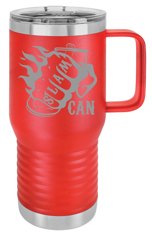 SlamCan Nation - Travel Mugs — listing image for 20oz, Red options