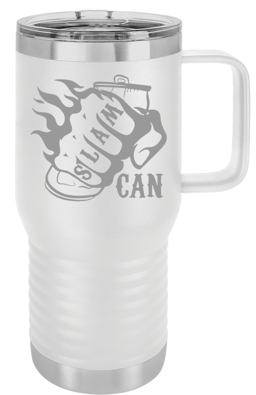 SlamCan Nation - Travel Mugs — listing image for 20oz, White options