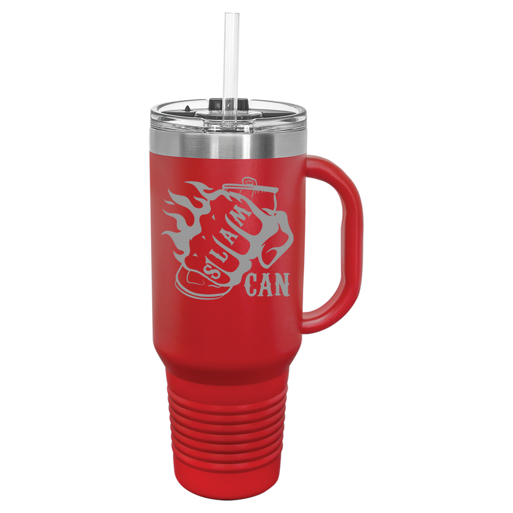 SlamCan Nation - Travel Mugs — listing image for 40oz, Red options