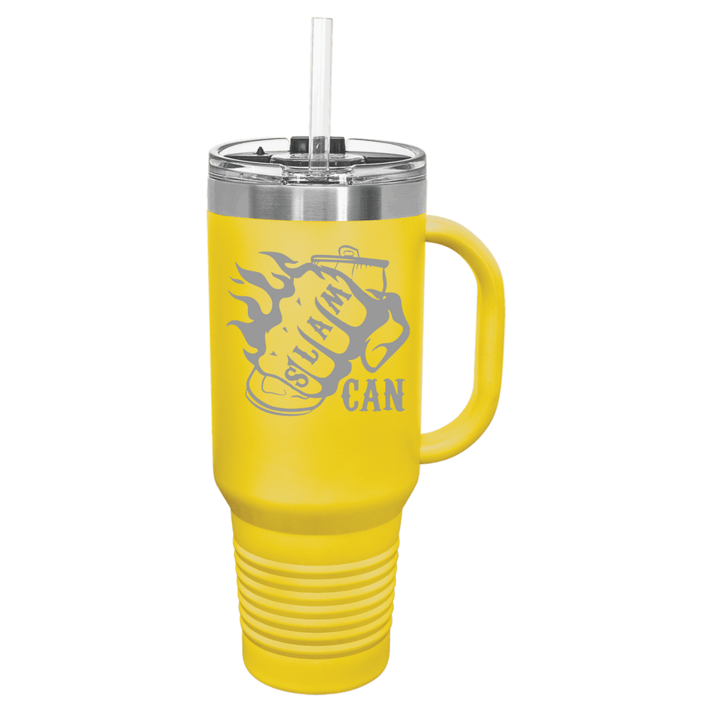 SlamCan Nation - Travel Mugs — listing image for 40oz, Yellow options