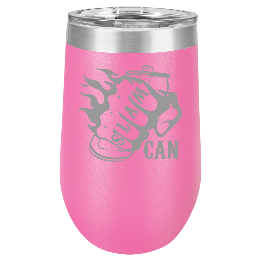 SlamCan Nation - Stemless Wine Tumbler — listing image for Pink options