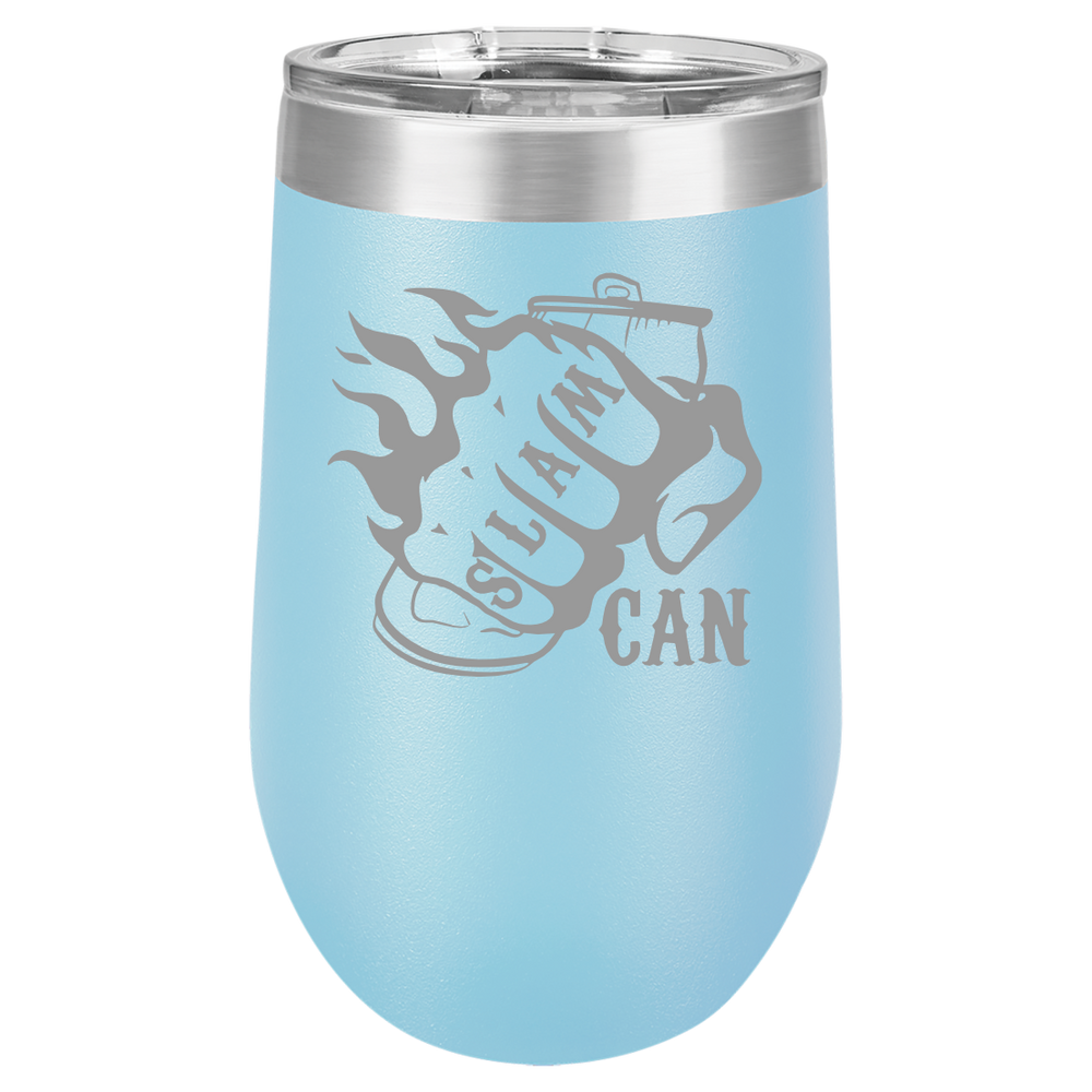 SlamCan Nation - Stemless Wine Tumbler — listing image for Light Blue options