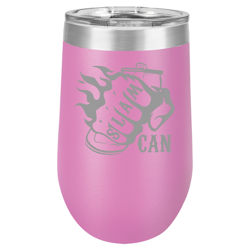 SlamCan Nation - Stemless Wine Tumbler — listing image for Light Purple options