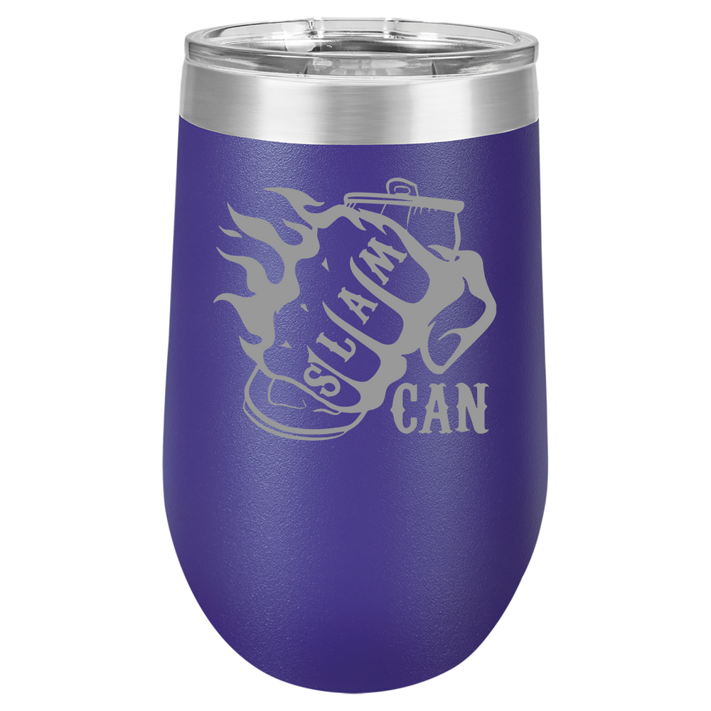 SlamCan Nation - Stemless Wine Tumbler — listing image for Purple options