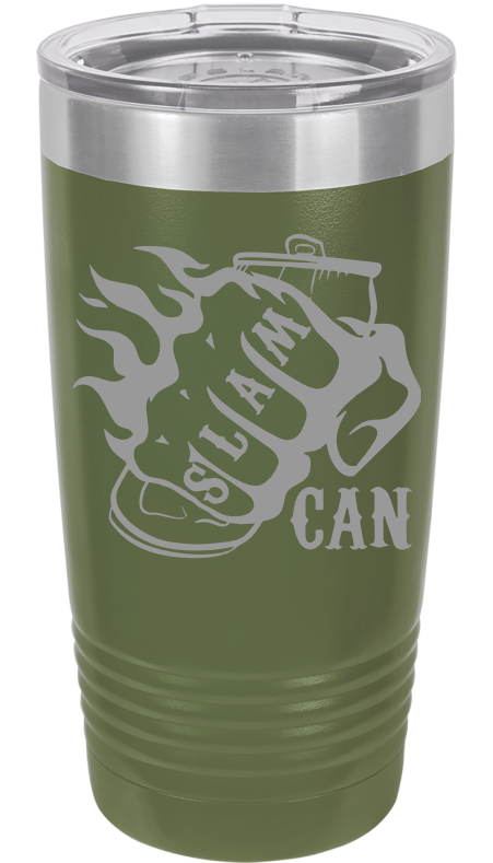 SlamCan Nation - Ringneck Tumblers — listing image for 20oz, Olive Green options