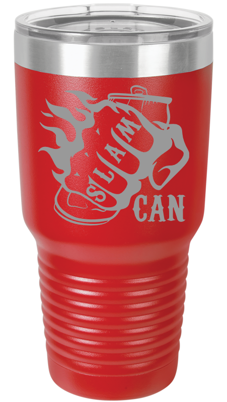 SlamCan Nation - Ringneck Tumblers — listing image for 30oz, Red options