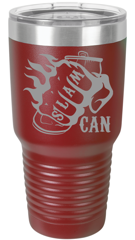 SlamCan Nation - Ringneck Tumblers — listing image for 30oz, Maroon options