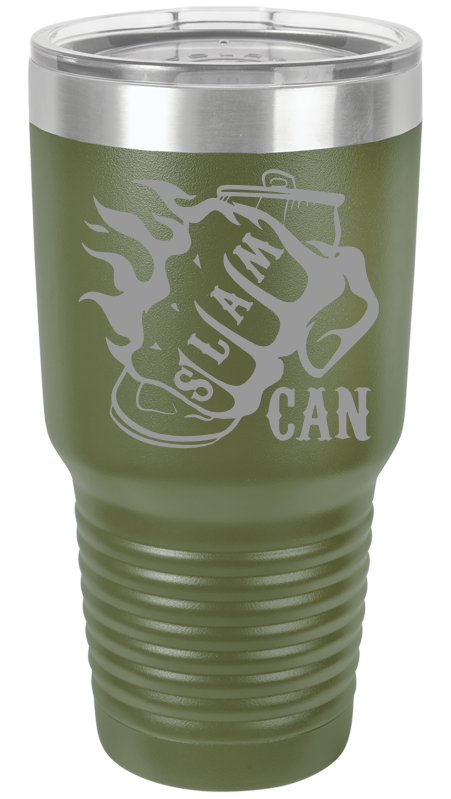 SlamCan Nation - Ringneck Tumblers — listing image for 30oz, Olive Green options