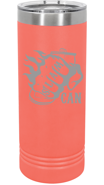 SlamCan Nation - 22oz Skinny Tumbler