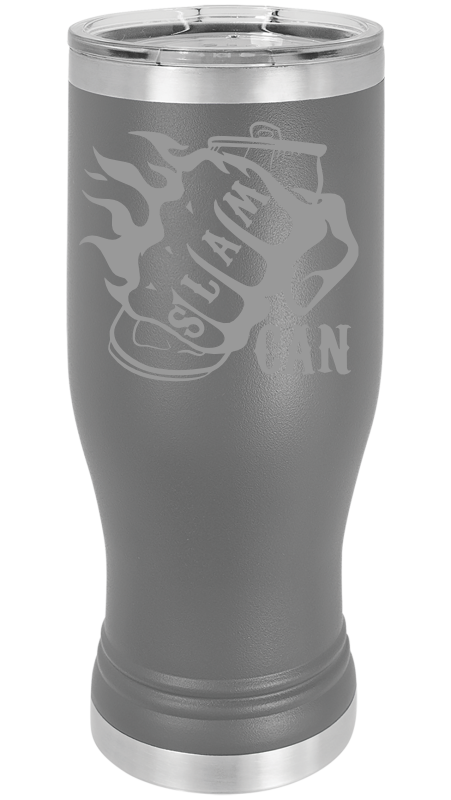 SlamCan Nation - Pilsner Tumblers — listing image for Dark Gray options