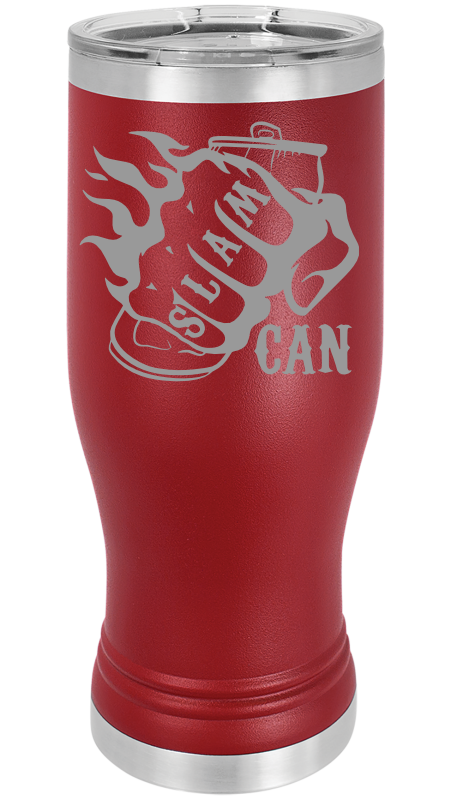 SlamCan Nation - Pilsner Tumblers — listing image for Maroon options