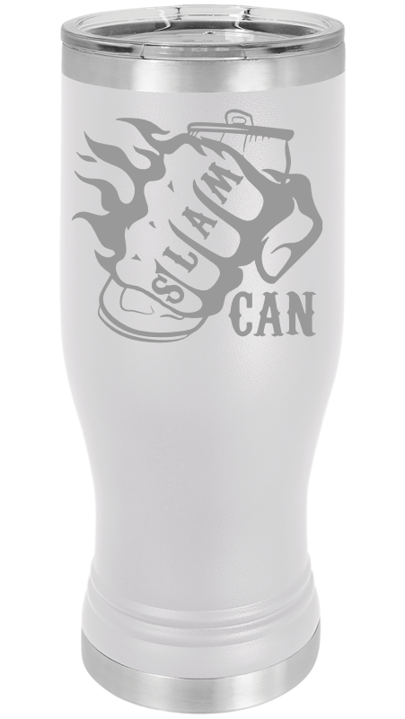 SlamCan Nation - Pilsner Tumblers — listing image for White options