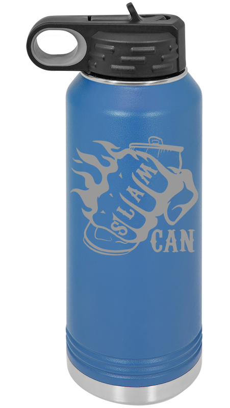 SlamCan Nation - Water Bottles — listing image for Royal Blue options