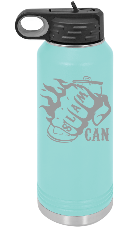 SlamCan Nation - Water Bottles — listing image for Teal options