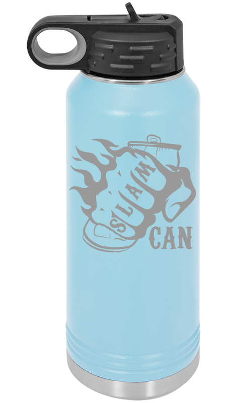 SlamCan Nation - Water Bottles — listing image for Light Blue options