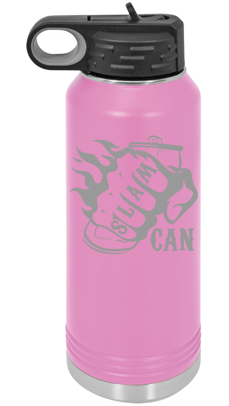 SlamCan Nation - Water Bottles — listing image for Light Purple options