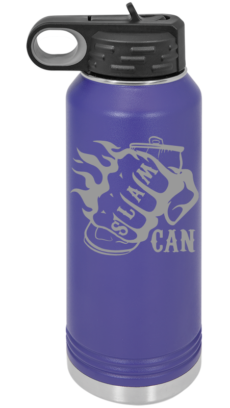 SlamCan Nation - Water Bottles — listing image for Purple options