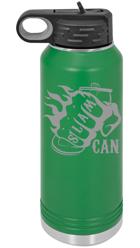 SlamCan Nation - Water Bottles — listing image for Green options