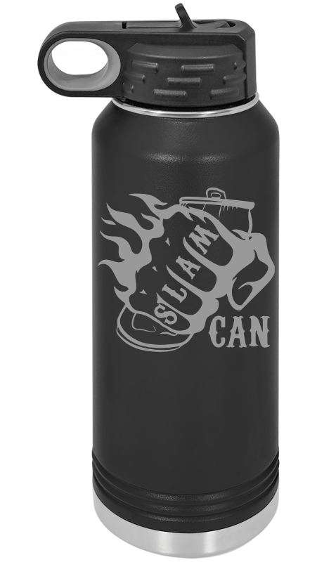 SlamCan Nation - Water Bottles — listing image for Black options