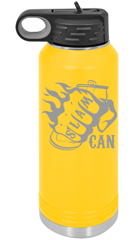SlamCan Nation - Water Bottles — listing image for Yellow options